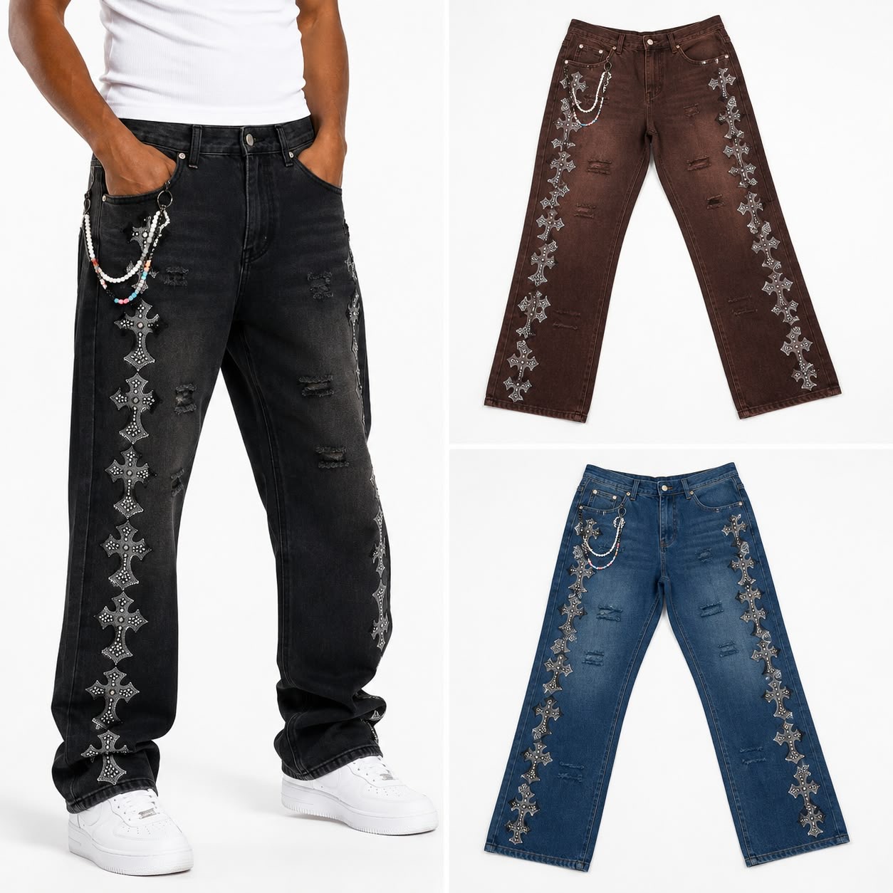 Luxury baggi jeans